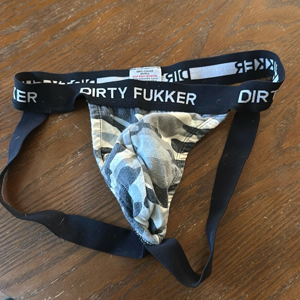 Dirty fukker jockstrap camo